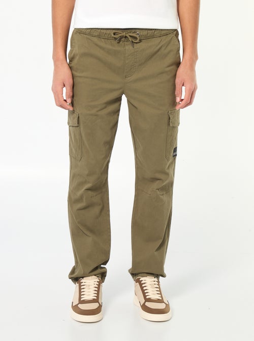 Jogpant con tasche con patta - Kiabi