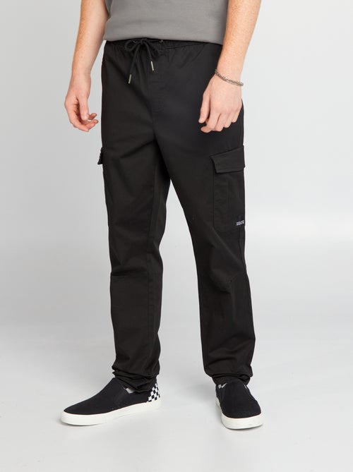 Jogpant con tasche con patta - Kiabi