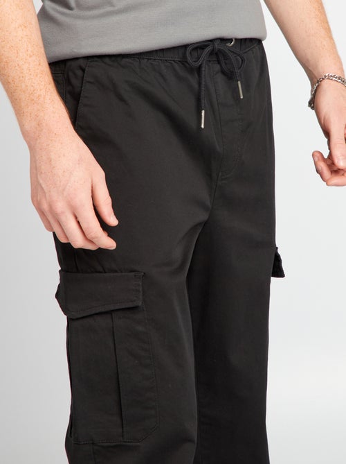 Jogpant con tasche con patta - Kiabi