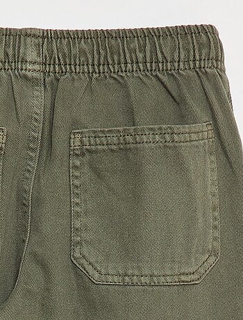 Jogpant con vita elasticizzata e coulisse