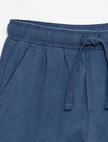 Jogpant in lino misto