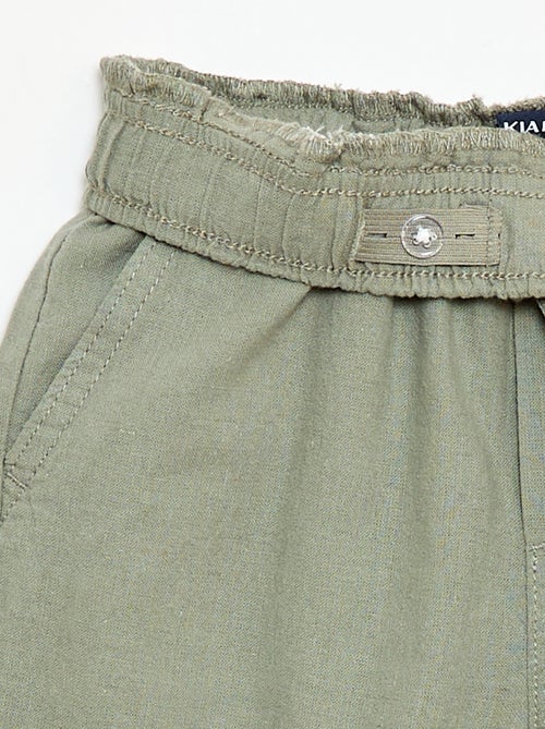 Jogpant in lino misto - Kiabi