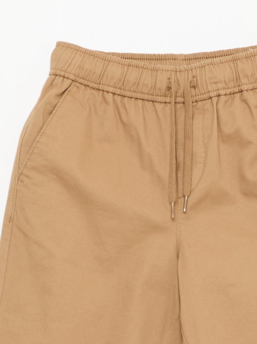 Jogpant tinta unita con orli - Kiabi