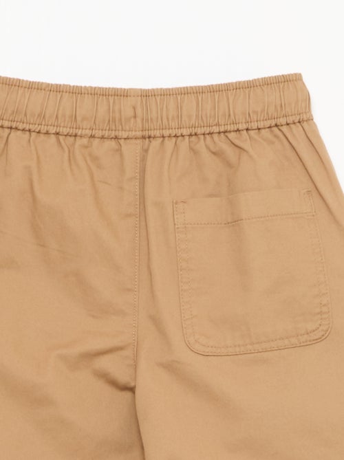 Jogpant tinta unita con orli - Kiabi