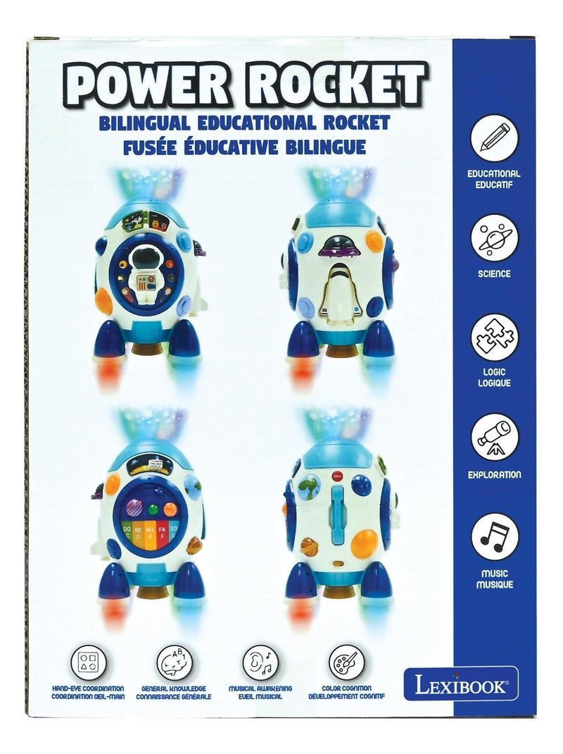 Jupiter, il mio razzo interattivo bilingue (FR/EN) Rosso - Kiabi