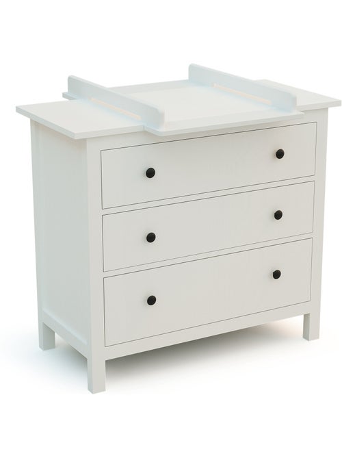 JURABABY - KIRA Fasciatoio universale in legno da 50 cm per cassettiera - Bianco - Kiabi JURABABY - KIRA Fasciatoio universale in legno da 50 cm per cassettiera - Bianco - Kiabi