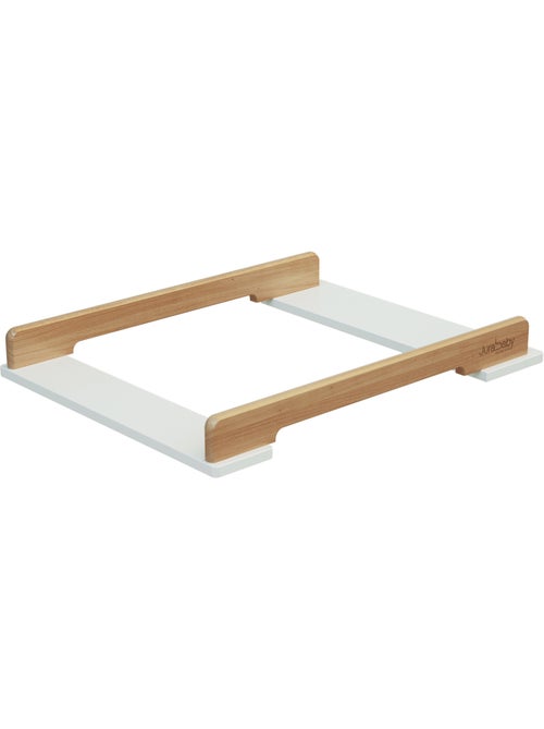 JURABABY - KIRA Fasciatoio universale in legno da 50 cm per cassettiera - Bianco e faggio verniciato - Kiabi JURABABY - KIRA Fasciatoio universale in legno da 50 cm per cassettiera - Bianco e faggio verniciato - Kiabi