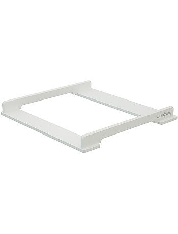Jurababy - kira fasciatoio universale in legno da 70 cm per cassettiera per bambini - bianco