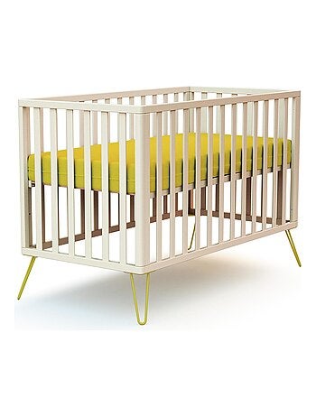 JURABABY - Lettino bambini ONLY legno - Giallo