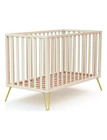 JURABABY - Lettino bambini ONLY legno - Giallo