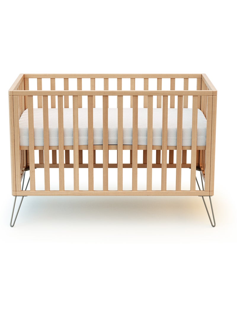 JURABABY - Lettino bambini ONLY legno - Gris Marrone chiaro - Kiabi