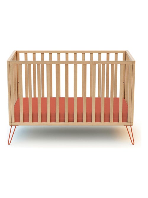 JURABABY - Lettino bambini ONLY legno - Terracotta - Kiabi