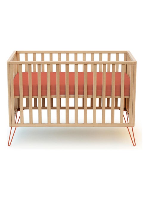 JURABABY - Lettino bambini ONLY legno - Terracotta - Kiabi