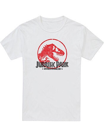 Jurassic Park Maglietta Vintage Uomo