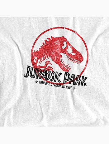 Jurassic Park Maglietta Vintage Uomo