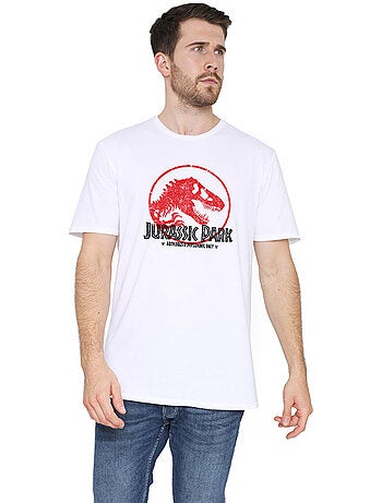 Jurassic Park Maglietta Vintage Uomo