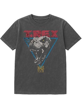 Jurassic ParkMaglietta T-RexLavato Vintage Adulto Unisex