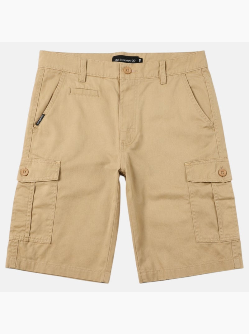 Just Emporio - Bermuda uomo dallo stile cargo casual Beige - Kiabi