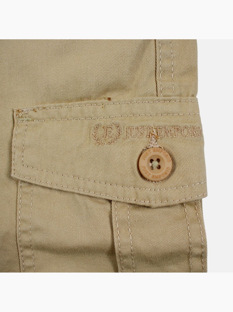 Just Emporio - Bermuda uomo dallo stile cargo casual Beige - Kiabi