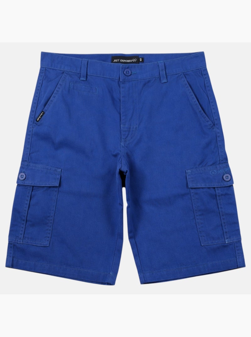 Just Emporio - Bermuda uomo dallo stile cargo casual Blu marino - Kiabi
