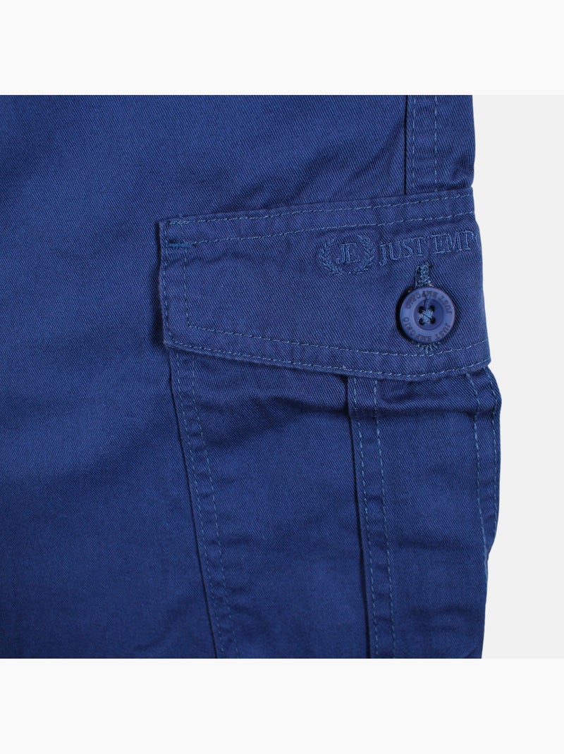 Just Emporio - Bermuda uomo dallo stile cargo casual Blu marino - Kiabi