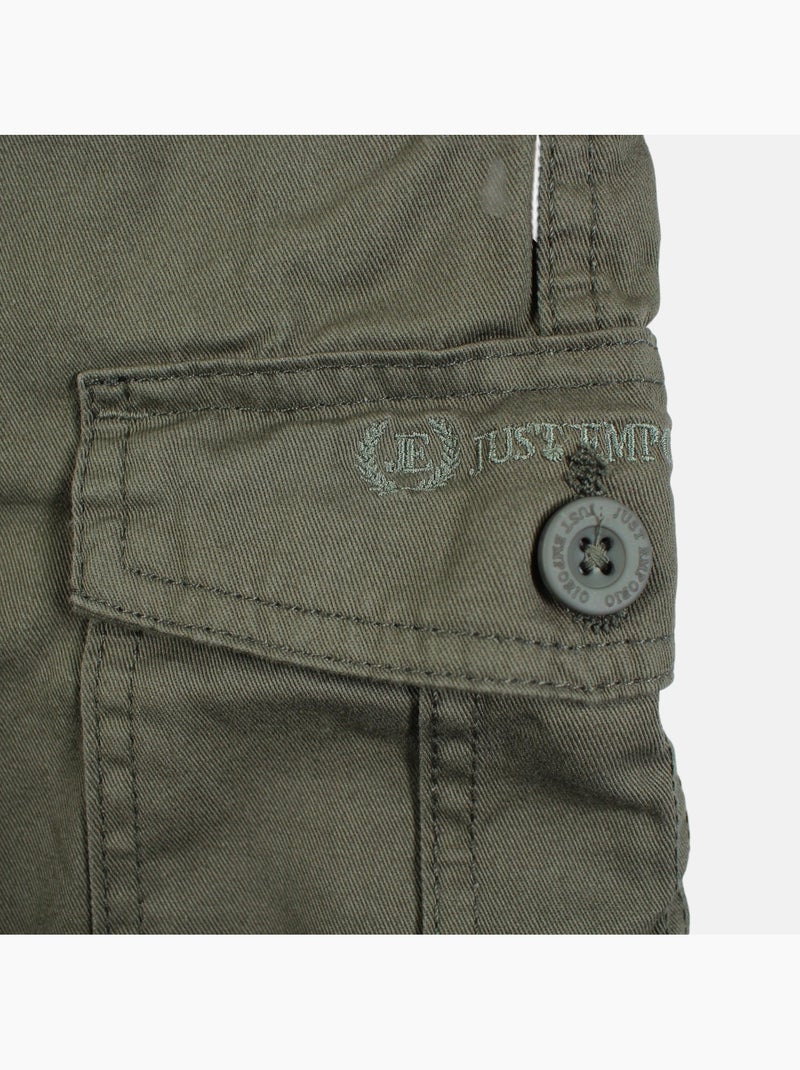Just Emporio - Bermuda uomo dallo stile cargo casual Cachi - Kiabi