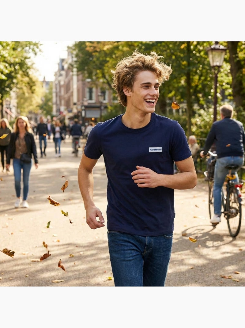Just Emporio - T shirt uomo Blu marino - Kiabi
