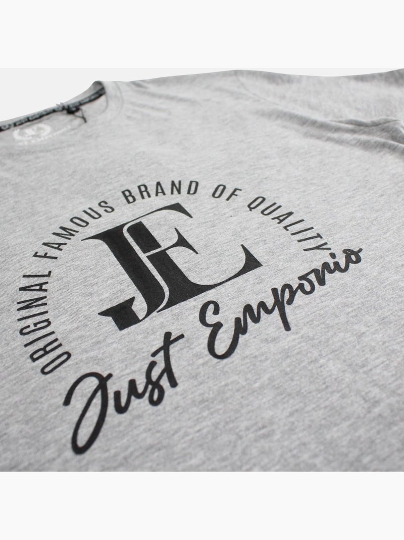Just Emporio - T shirt uomo Grigio - Kiabi