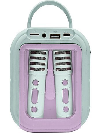 Karaoke Bluetooth Frozen con 2 microfoni wireless