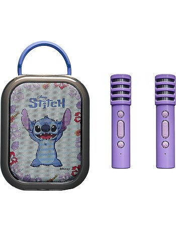 Karaoke Bluetooth Stitch con 2 microfoni senza fili