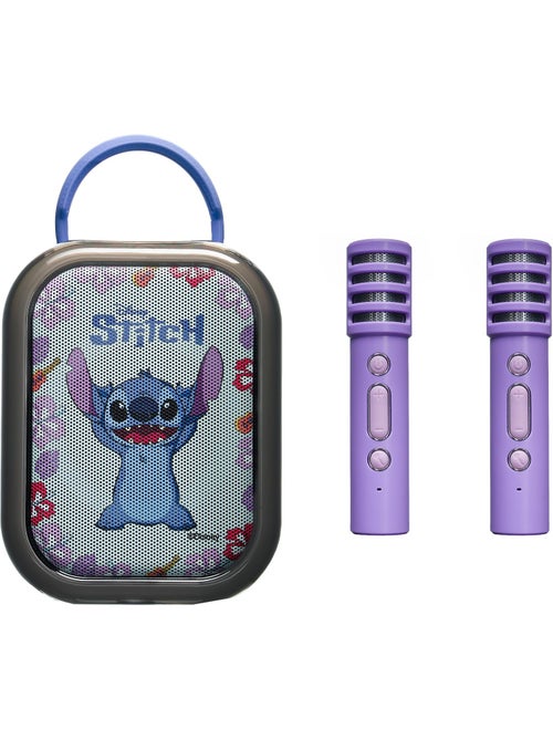 Karaoke Bluetooth Stitch con 2 microfoni senza fili - Kiabi