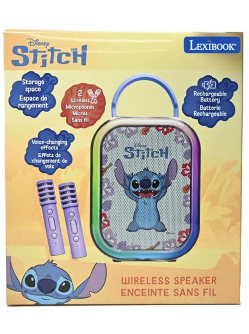Karaoke Bluetooth Stitch con 2 microfoni senza fili - Kiabi