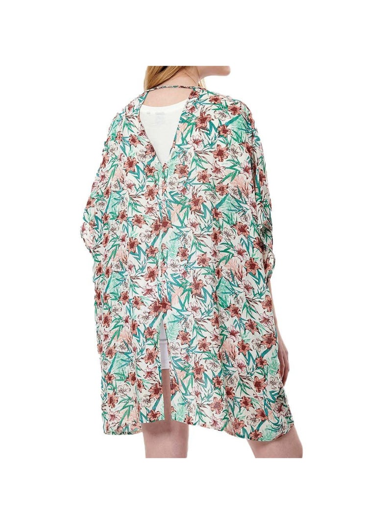 Kimono Floreale da Donna Kaporal Verde - Kiabi