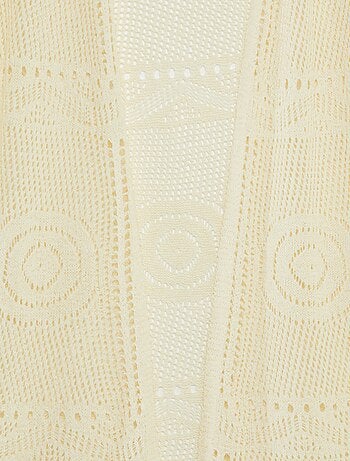 Kimono lungo lavorato a maglia 'JDY'