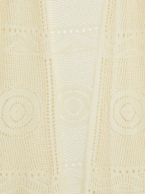 Kimono lungo lavorato a maglia 'JDY' - Kiabi