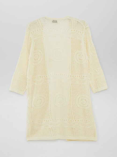 Kimono lungo lavorato a maglia 'JDY' - Kiabi