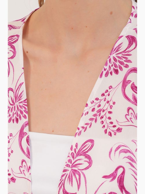 Kimono lungo stampato in viscosa bdart - Kiabi