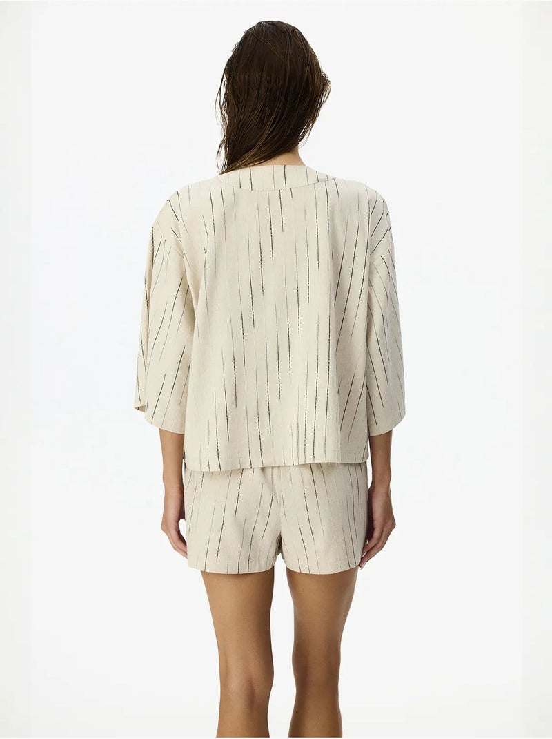 Kimono naya penti Bianco sporco - Kiabi
