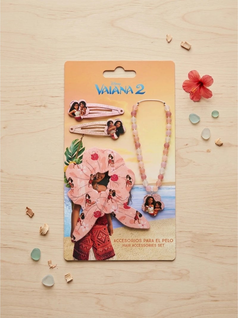 Kit bellezza 3 accessori moana disney Multicolore - Kiabi