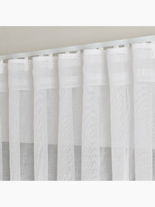 Kit binario regolabile con tendina filtrante a pieghe ondulate - Kiabi