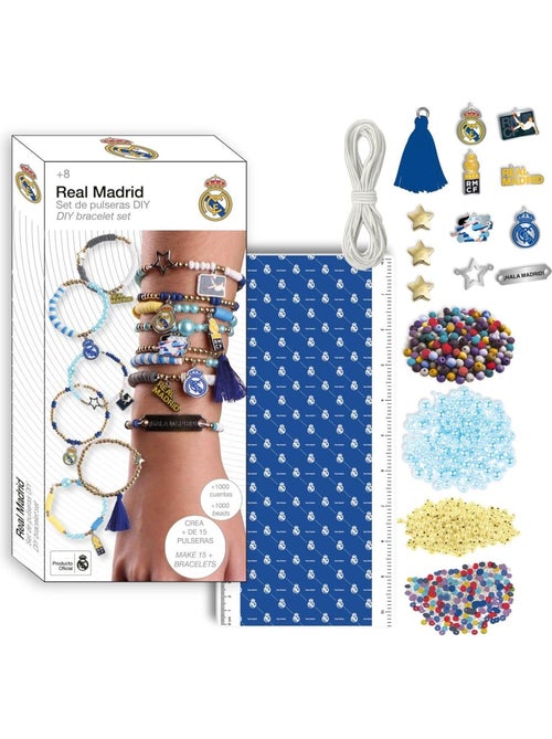 Kit braccialetti DIY Real Madrid - Oltre 1000 perline - Kiabi