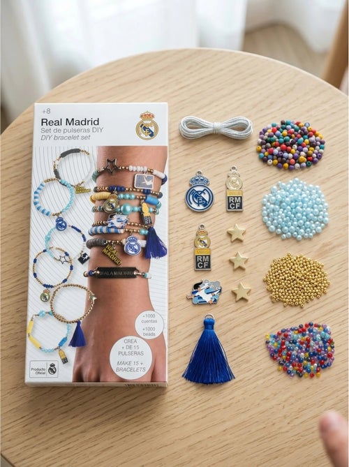 Kit braccialetti diy real madrid - oltre 1000 perline - Kiabi Kit braccialetti diy real madrid - oltre 1000 perline - Kiabi