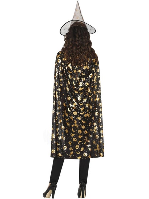 Kit costume da strega: cappello e mantello 110 cm - Kiabi