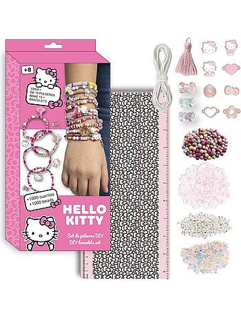 Kit di braccialetti DIY Kawaii Hello Kitty – Oltre 1000 perline