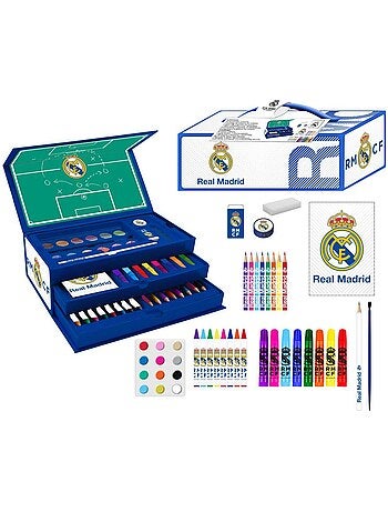 Kit di cancelleria - Real Madrid - Matite, pennarelli e accessori