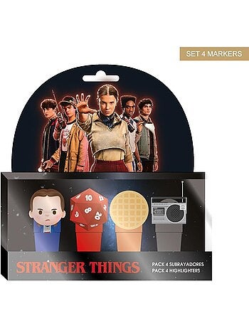 Kit di cancelleria - Stranger Things - Multicolore