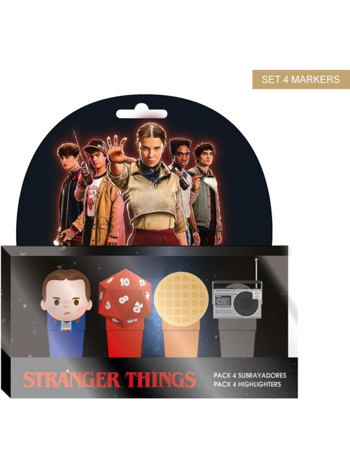 Kit di cancelleria - Stranger Things - Multicolore - Kiabi
