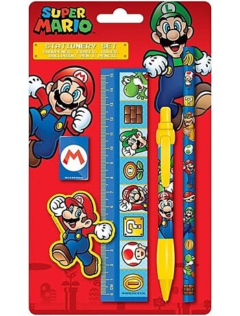 Kit di cancelleria – super mario