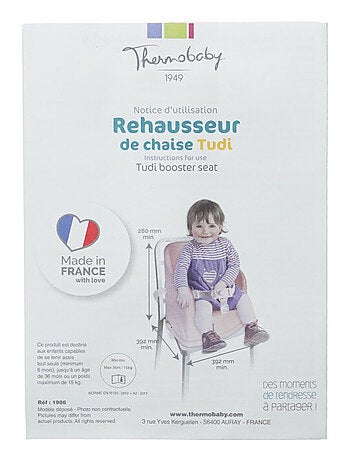 Kit di cinghie Thermobaby TUDI in poliammide con istruzioni per l’uso