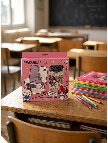 Kit diy perline 250 pezzi hello kitty sanrio